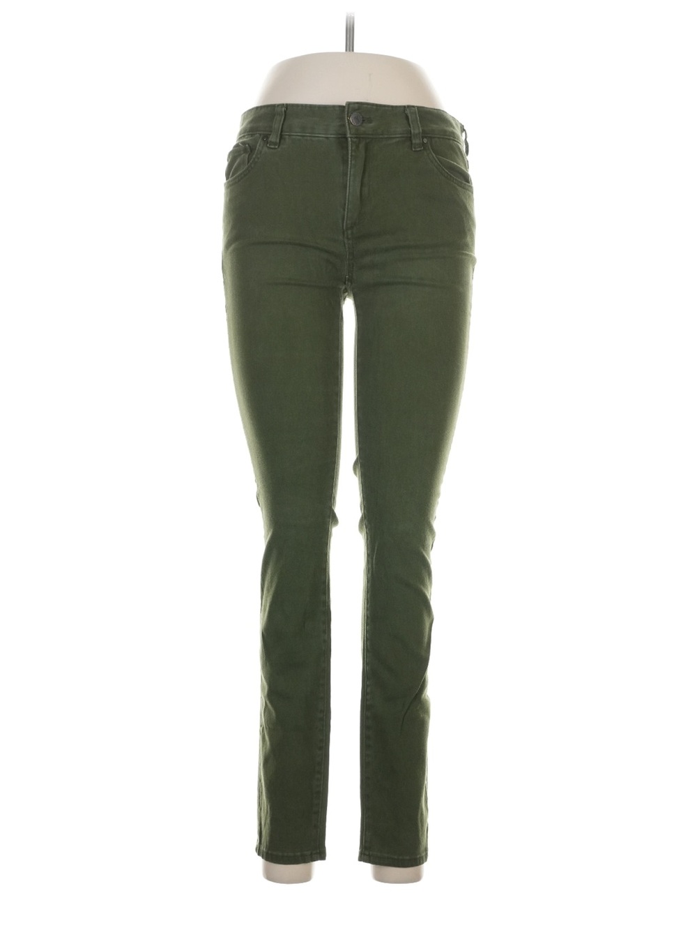 Ann Taylor Factory Women’s Olive Green Slim Jeans